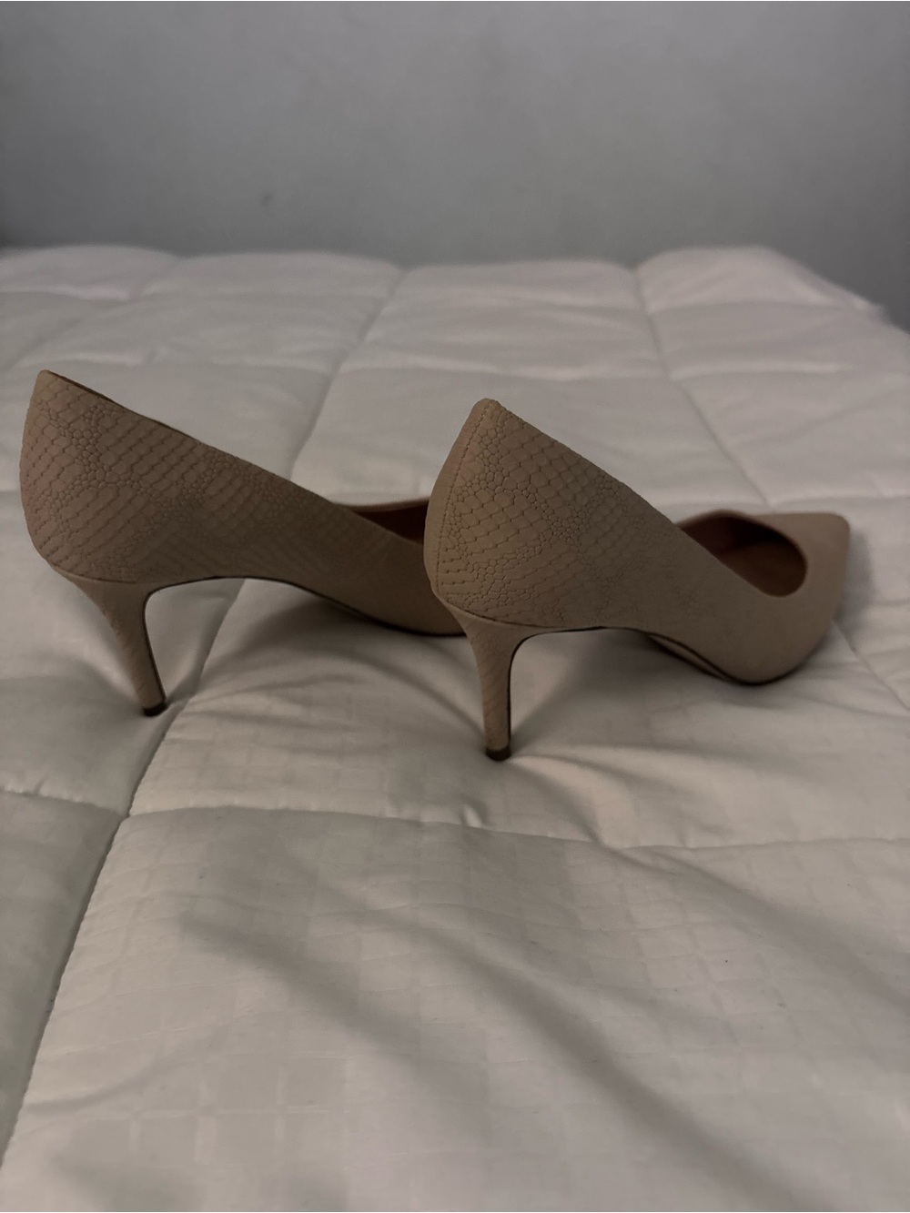 Call It Spring Beige Pointed-Toe Pumps - Picture 6 of 10